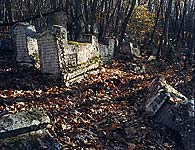 Arsen Savadov Karaim's cemetery, 2001